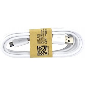Samsung OEM ECB-DU4EWE Universal Micro USB Charging Cable for Samsung Galaxy S3/S4/Note 2, White (5 Ft)